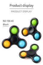 New Fidget Spinner Toys Hand Fingertip Multi-color Spnining Top Stress Relief Decompression Adults Toy Gifts for Boys Girls