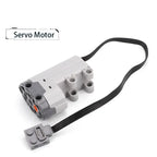 Electric Motor Set the Car Remote Control Battery Box Switch with Led Light Power Function MOC Building Blocks Cars Motor Toys