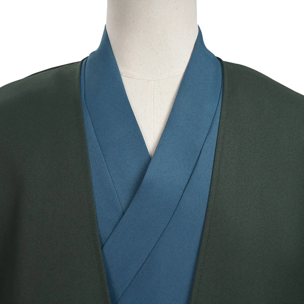 Professor Severus Snape Cosplay Costume Hogwarts School Black Cape Shirt Suit Into Human Robe Magic Wand Carnival Party Uniform