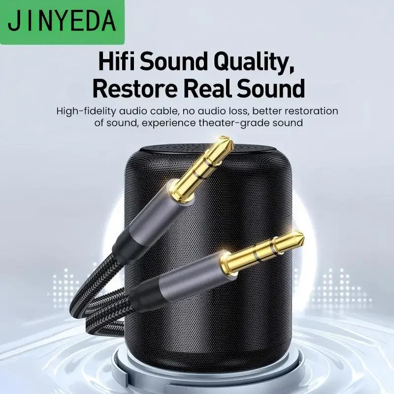 Audio Cable 3.5 mm Jack Male to Male Aux Cable For Phone Headphone Car MP3 Speaker Computer 3.5mm Jack Aux Wire Cord 3M