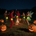 20-Piece Keychain Set with Double-Sided Reflective Design – Stylish Fun Halloween Night Accessories, Ideal Gifts