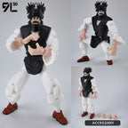 9L3D Printed Anime Jujutsu Kaisen Sukuna Yuji Yuta Satoru Gojo Lucky Dummy 13 Movable Shapeshift Action Figures Mannequin Toys