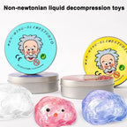Non-newtonian Liquid Decompression Toy Transparent Liquid Glass DIY Handmade Fun Stress Relieving Non Stick Children Gifts