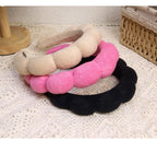 Fashion Sponge Headband For Women Hair Accessories Multifunction Head Band For Face Washing Makeup Removal Shower Hair Band