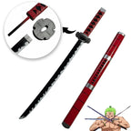One Piece Cosplay Roronoa Zoro Katana Sword PU Trafalgar Sword Law Role Playing Yuki Samurai prop Party toy Sword 72cm