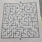 32-Page Children's Maze Game Book for Student Concentration Training, Intelligence Development, Early Education Toys, and Children