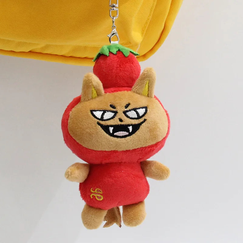Thailand GMMTV CP Plush Keychain Cartoon Cute Filling PP Cotton Pendant JAIDEE BABII WIN ForceBook AouBoom Fans Colletion Gift