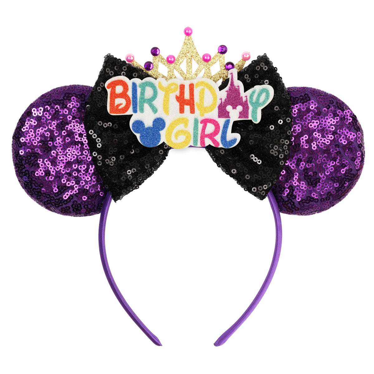 Classic Headband Mouse Shaped Mouse Ear Women Hairband for Party Festival Wear Exquisite Girls Hair Accessories