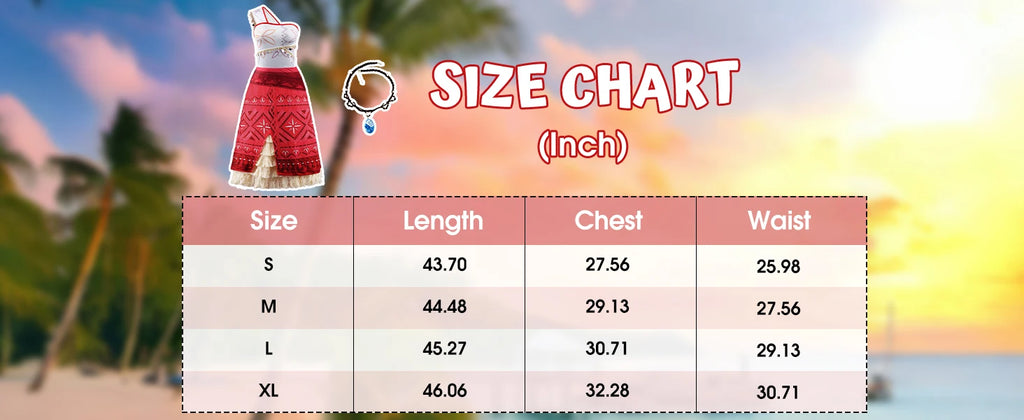 Women Movie Cosplay Moana Costume Tassel Skirt Outfits Ocean Adventure Princess Dress For Adult Girl Carnival Halloween Dress Up