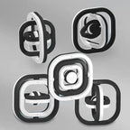 3D Flip Finger Spinner 360° Fingertip GyroToys Infinite flipping Autism Stress Relief ADHD Childre Child Adult Sensory Gifts