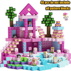 Magnetic Building Blocks Mine World Magnetic Mine Exploration Construction Brick Cube STEM Toy Set Gift for Boy Girl Children