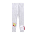 Jumping Meters New Arrival Girls Leggings Pant With Bee Embroidery Fashion Stripe Kids Skinny Pants Toddler Kids Pencil Pant