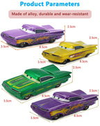 Disney Pixar Cars Ramone Series Colors Golden Green Red Purple 1:55 Alloy Diecast Children's Toy Car Model Gift