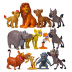 12Pcs/Set Anime Cartoon The Lion Guard King Kion Simba PVC High Quality Action Figures Bunga Beshte Fuli Ono Figurines Doll Toys