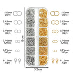 930pcs/Box Jewelry Findings Kits Open Jump Rings Lobster Clasps Hooks Pliers Tweezers for DIY Bracelet Necklace Jewelry Making
