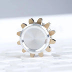 Fidget Spinner Mini Metal Gear Gyroscope Toy Antistress Portable Adults Stress Reliever Autism ADHD Kids Birthday Christmas Gift