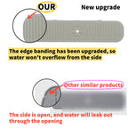 Kitchen Faucet Splash Pad Silicone Sink Faucet Splash Guard Mat Sponge Drain Pad Countertop Protector for Kitchen Bath Gadgets