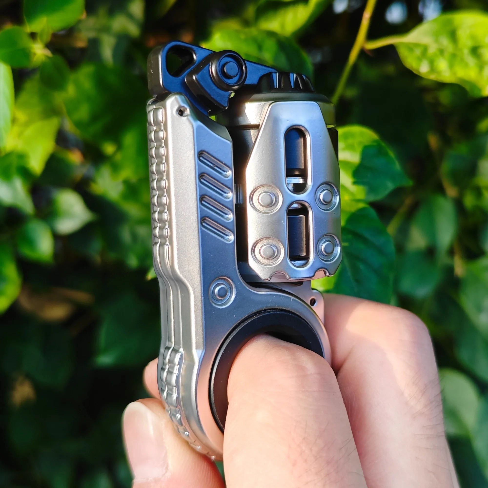 EDC Fidget Sliders Fidget Toys Tuning Fork Fidget Spinner Magnetic Push Egg Mechanical Ratchet Slider Crisp Sound