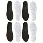 1Pair/2Pairs/4Pairs High Elasticity Latex Sport Insoles Soft Shoe Pads Arch Support Orthotic Insoles Breathable Deodorant Insole