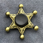 New Bronze Metal Alloy Fidget Spinner R188 Mute Bearing Hand Spinner Fingertip Gyro Stress Relief Toys Gifts