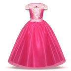 Kids Cinderella Costume Princess Dress for Girls Children Rapunzel Snow White Belle Jasmine Elsa Aurora Cosplay Carnival Dresses