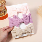 3Pcs/Lot Cable Knit Baby Headbands For Children Elastic Baby Girls Turban Kids Hair Bands Newborn Headwrap Baby Hair Accessories