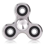 70mm Triangle Finger Aluminum Alloy Metal Spinner No Box R188 Bearing Turn for 3-4 Minutes Child Toys Decompression Toy Spinner