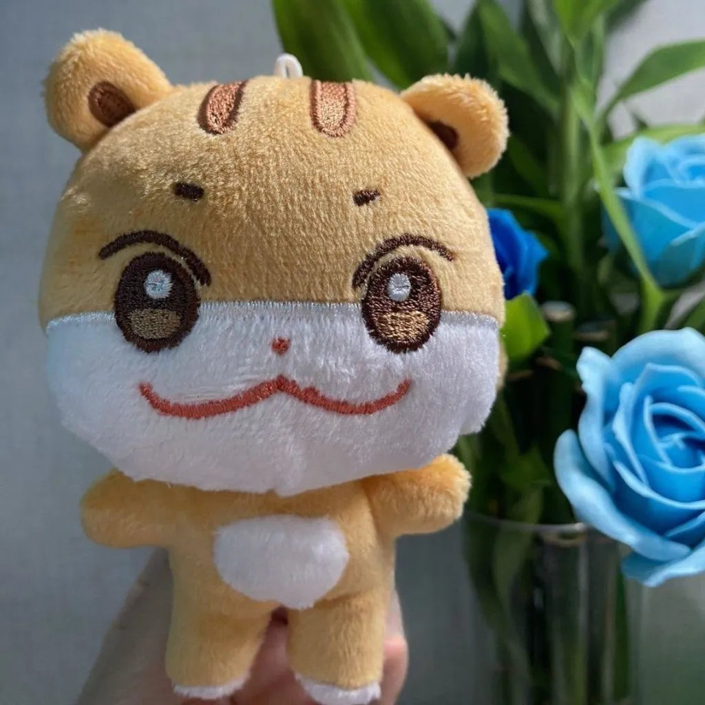 10CM Kpop ATEEZzz Plush Pendant Keychain Aniteez Design Hongjoong Seonghwa Yunho Yeosang San Ming Wooyoung Jongho Accessories