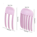 1/2 natural fluffy hairpins non-heat hairpins DIY hair style fluffy tools hair root clips curling fixed shape clips hairpins set