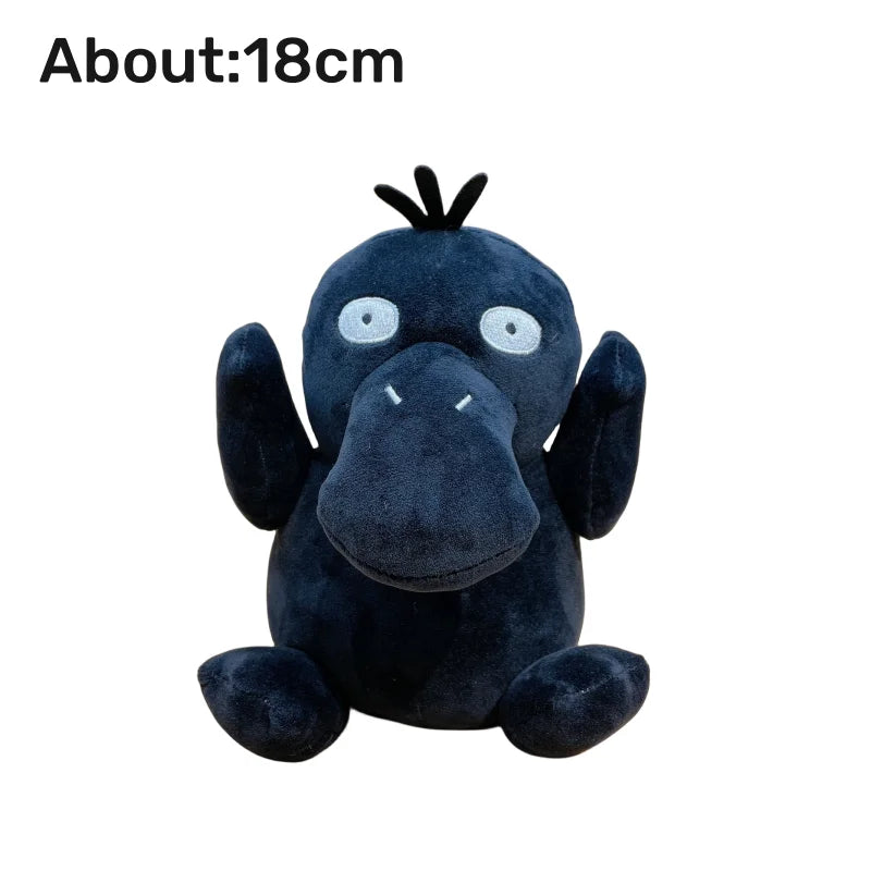 Black Pokemon Stuffed Toys Pikachu Umbreon Psyduck Snorlax Mew Rayquaza Charizard Greninja Darkrai Rillaboom Plush Soft Toy