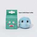 Interactive Ball Smart Cat Toys Plush Electric Catnip Training Toy Kitten Touch Sounding Pet Product Squeak Toy Ball