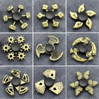 New Bronze Metal Alloy Fidget Spinner R188 Mute Bearing Hand Spinner Fingertip Gyro Stress Relief Toys Gifts