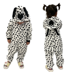 Cartoon Kigurumi For Children Kids' Animal Onesie Pyjamas Dog Wolf Dragon Dinosaur Halloween Carnival One-piece Costume Homewear