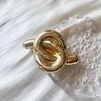 2024 Design Geometric Glossy Gold Silver Color Metal Eggshell Hairgrips Barrettes for Women Girls Party Hairwear