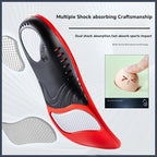 220+ Lbs Heavy Duty High Arch Support Insoles for Men Women Shock Absorbing Shoe Inserts for Flat Feet Standing All Day Insole