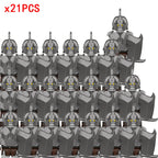 Medieval Movie Knights Building Blocks toys Lord Ring Figure Bricks Toy Christmas birthday gifts
