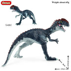 Oenux Jurassic Dinosaurs Indominus Rex Mosasaurus Saichania Dilophosauridae Spinosaurus Model Action Figures Collection Kid Toy