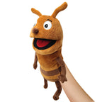 Insect Plush Hand Puppet Storytelling Bee Ladybird Butterfly Soft Stuffed Plush Toys Early Education Hand Finger Story Puppet