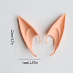 1Pair Of Halloween Elf Ears Masquerade Ball Avatar Pointed Ears Party Props Fairy Monster False Ears