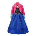Girls Elsa Anna Dress Children Princess Carnival Dress Kids Jasmine Rapunzel Pageant Flower Disguise Birthday Cosplay Costume