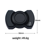Fun 3-In-1 Game EDC Fidget Toys Personalized Skeleton Ghost Fidget Spinner Alloy Fidget Slider Stress Release Toy Sound Coin Toy