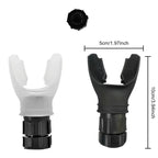 Portable Lung Breathing Exerciser Adjustable Resistance Respiratory Trainer