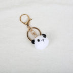 Mini Animal Doll Series Crochet Keychain Knitted Small Rabbit Doll Keyrings Mini Puppy Cute Keychain Wholesale Custom Accessory