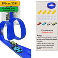 Flexible DIY Race Track Mini Car Playset