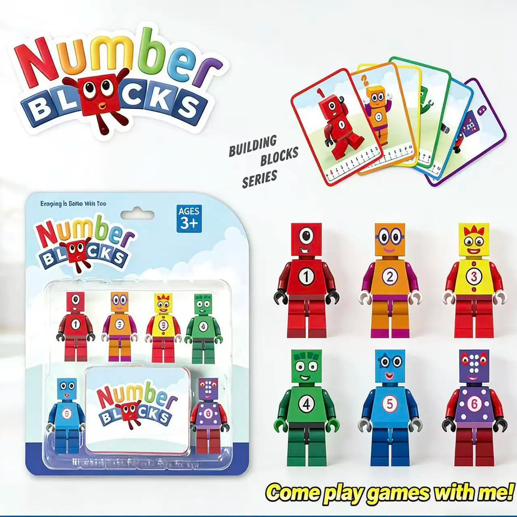 Hot New Numberblocks Assembly Model Toys Gift , Strengthening Mathematical Knowledge Through Digital Games