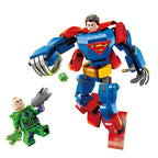 76302 76307 Superhero Bricks Avengers Thor Iron Man Thanos Assemble Compatible Action Figure Toy Building Blocks Model Ornament