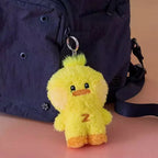 Kpop ZB1 Doll Keychain 12CM Zeroni Cartoon Cute Plush Doll Pendant Bag Accessories Key Ring ZhangHao HanBin Ricky Fans Gift