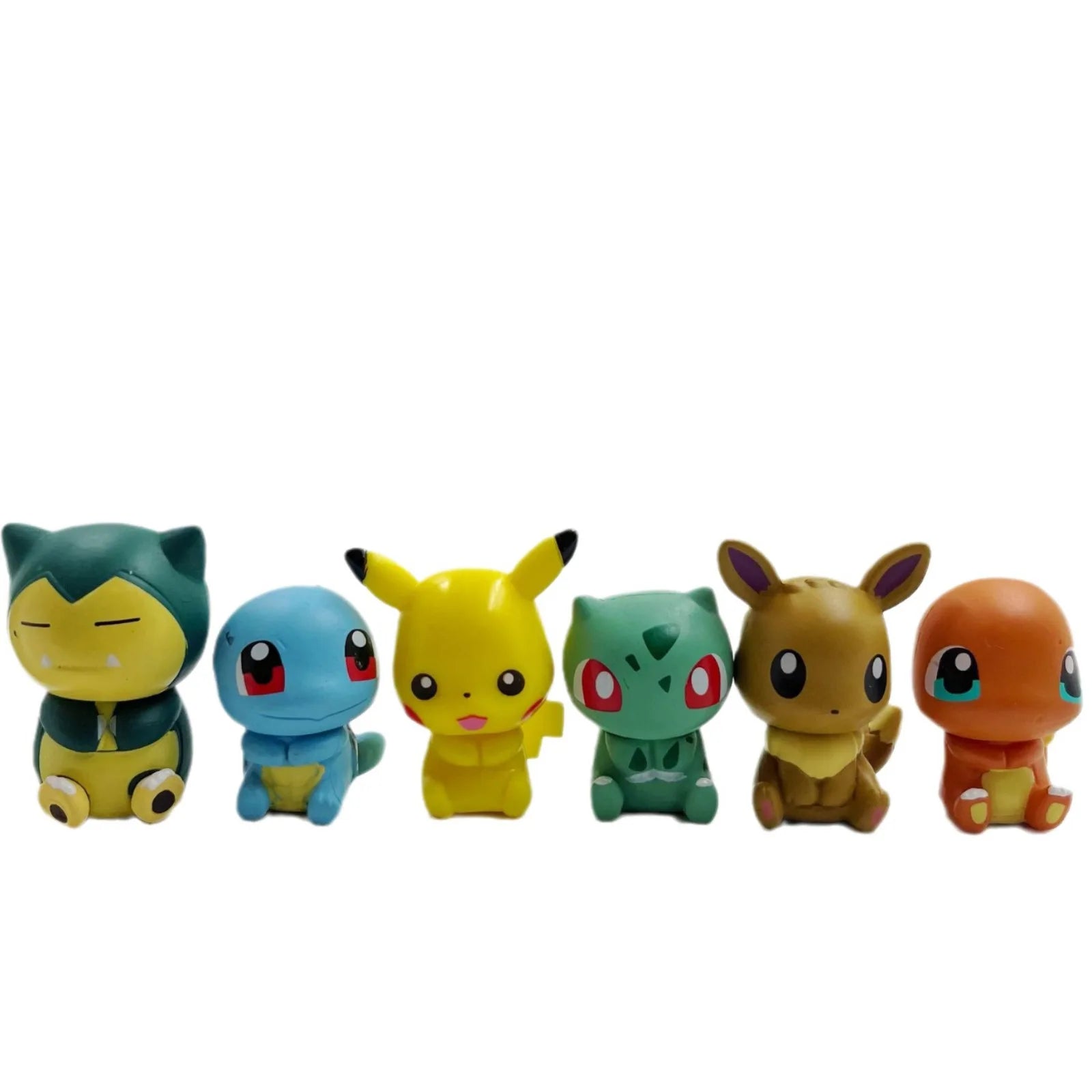 1Set Pocket Monsters Anime Figure Kawaii Pikachu In Disguise Action Figures PVC Adult Collection Model Dolls Toy Gift