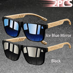 Fashion Vintage Square Square Frame Sunglasses Men Women Fishing Driving Man Luxury Brand Designer Sun Glasses UV400 Eyewear