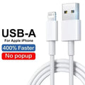 35W PD Original Fast Charging USB Cable For iPhone 11 12 13 14 Pro XS Max XR X 6 6S 7 8 Plus SE USB C Quick Charge Phone Cables